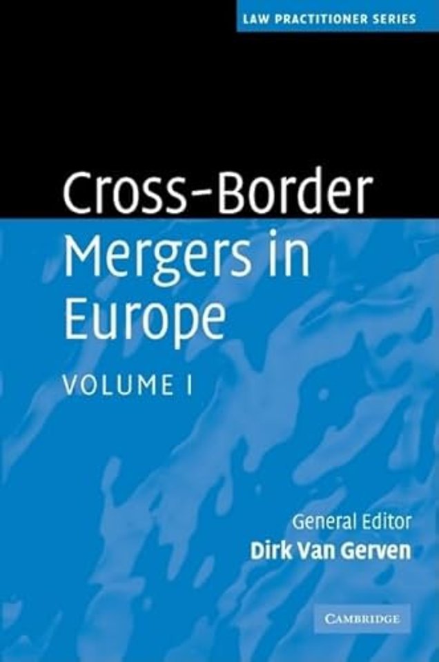 Cross-Border Mergers in Europe (vol. 1)