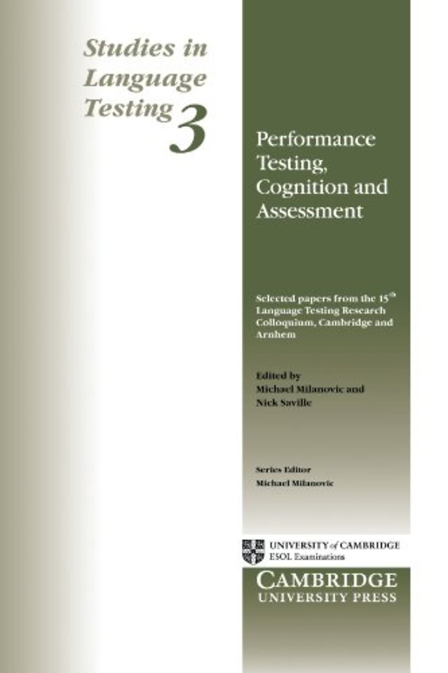 Performance Testing, Cognition and Assessment