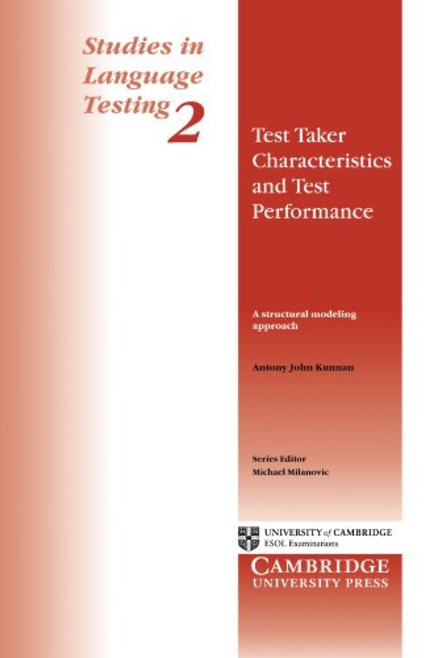 Test Taker Characteristics and Test Performance
