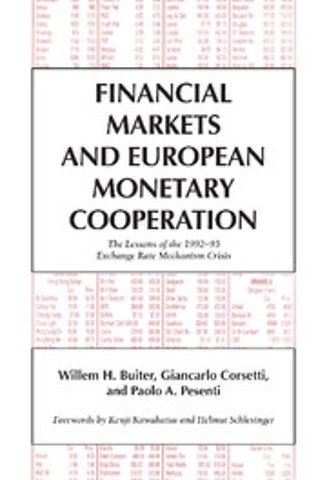 Financial Markets and European Monetary Cooperation