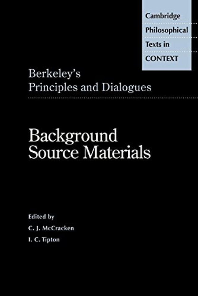 Berkeley's Principles and Dialogues