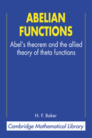 Abelian Functions