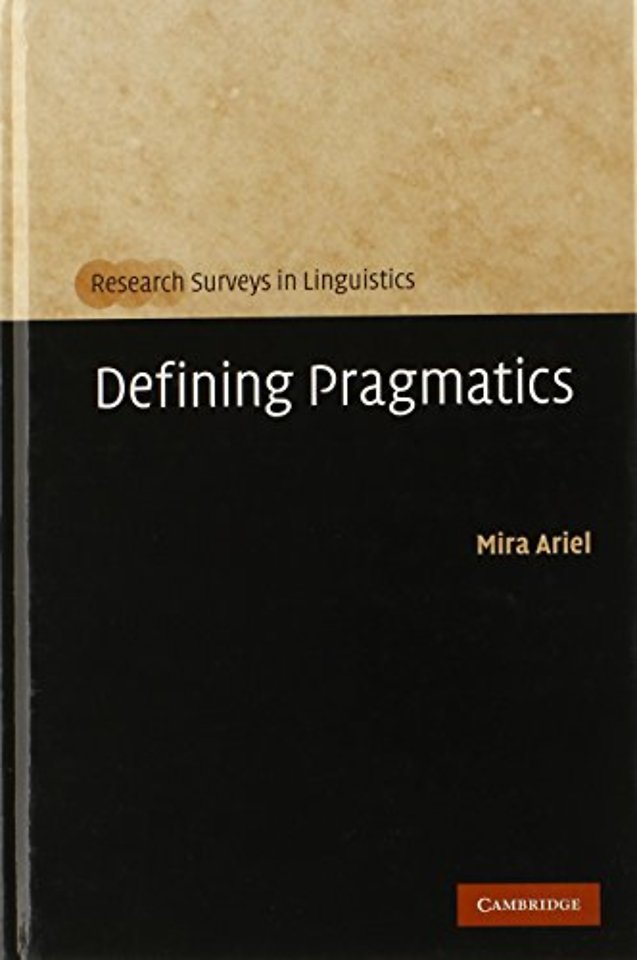Defining Pragmatics