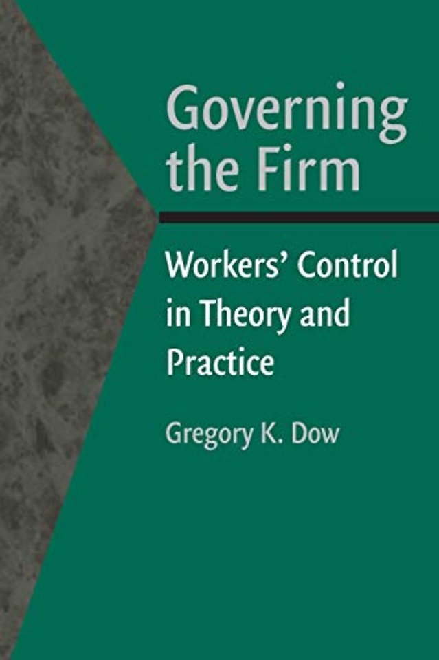 Governing the Firm