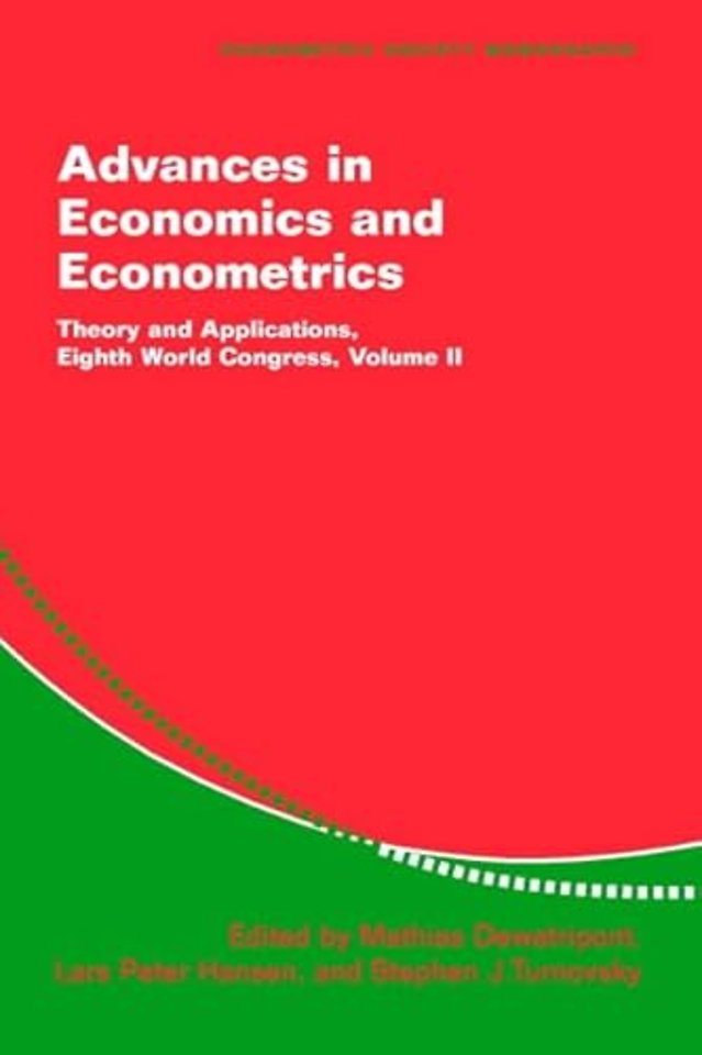 Advances in Economics and Econometrics