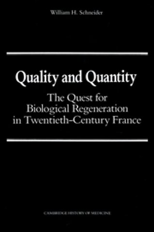 Quality and Quantity