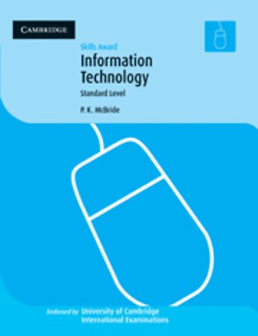 Skills award in Information Technology: Standard Level