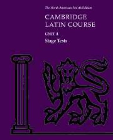 North American Cambridge Latin Course Unit 4 Stage Tests