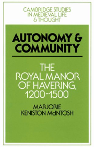 Autonomy and Community
