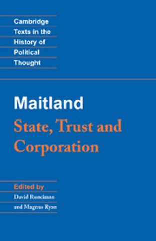 Maitland: State, Trust and Corporation