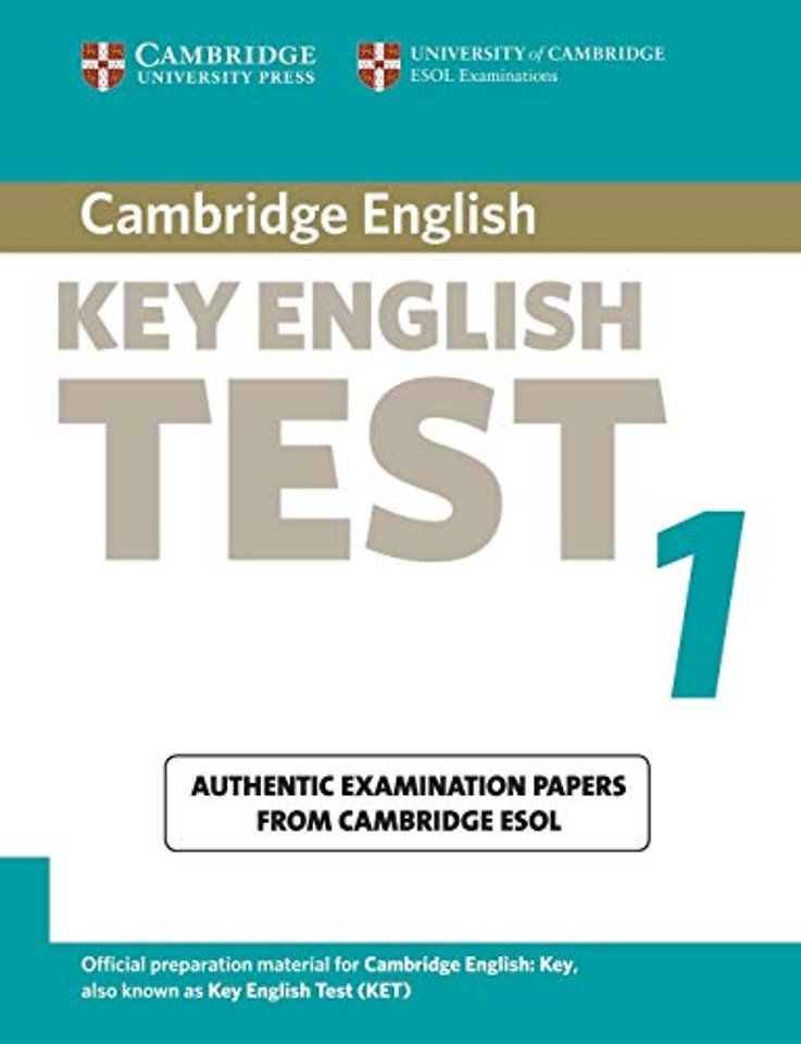 Cambridge Key English Test 1 Student's Book with Answers