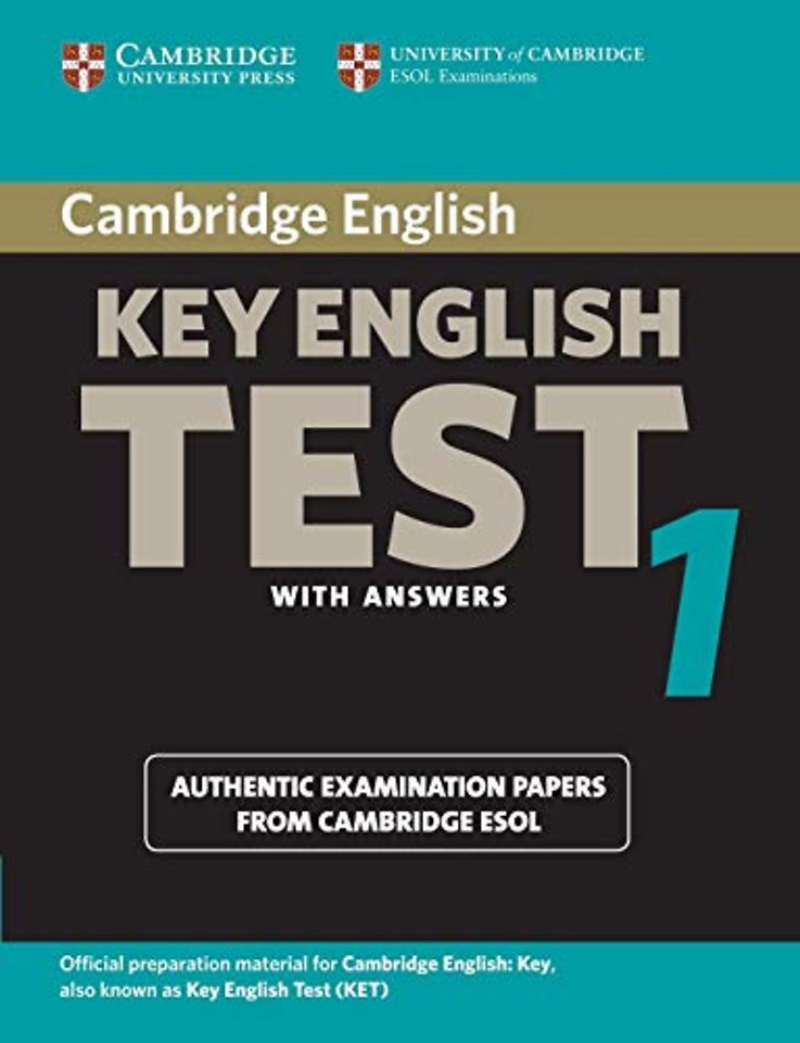 Cambridge Key English Test 1 Teacher's Book