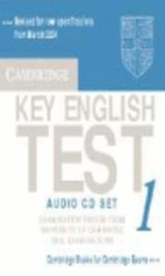 Cambridge Key English Test 1 Audio CD Set (2 CDs)