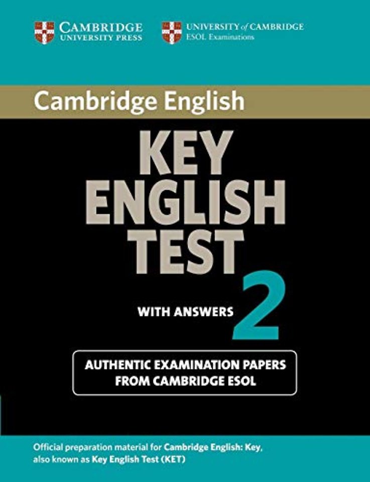 Cambridge Key English Test 2 Student's Book with Answers