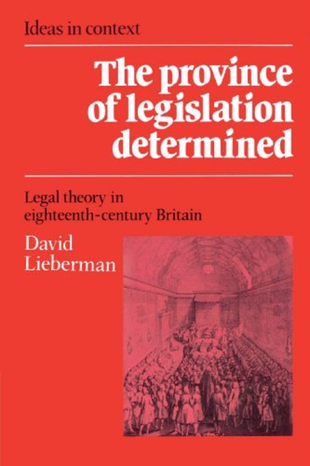 The Province of Legislation Determined