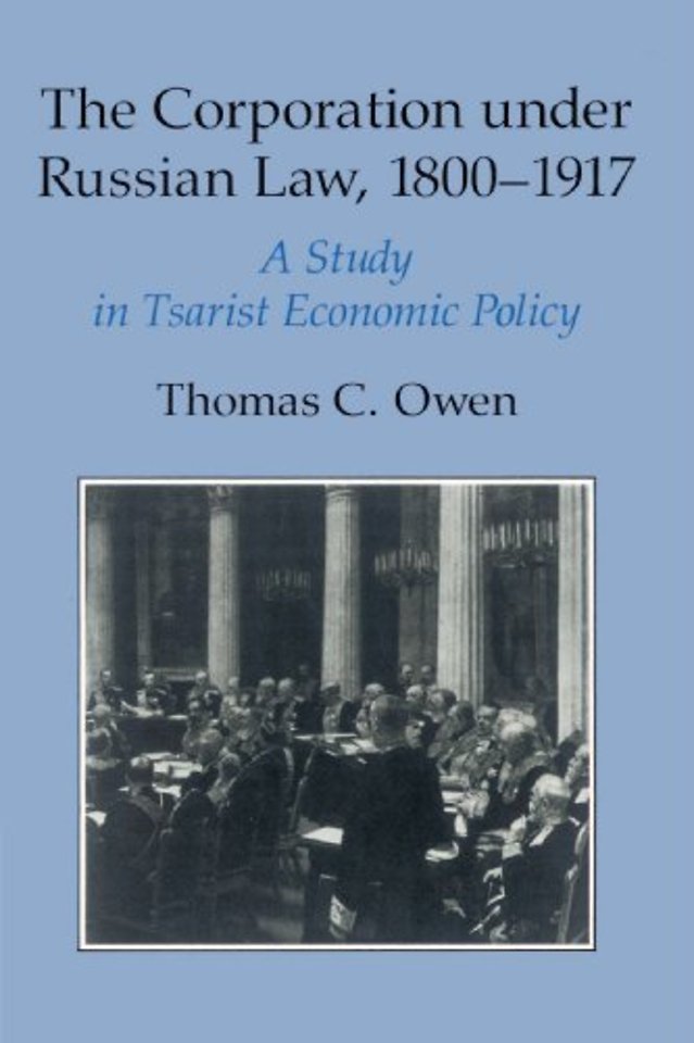 The Corporation under Russian Law, 1800–1917