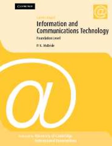 Career Award Information and Communication Technology: Foundation Level