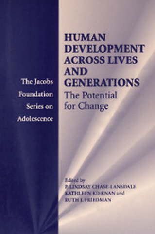 Human Development across Lives and Generations