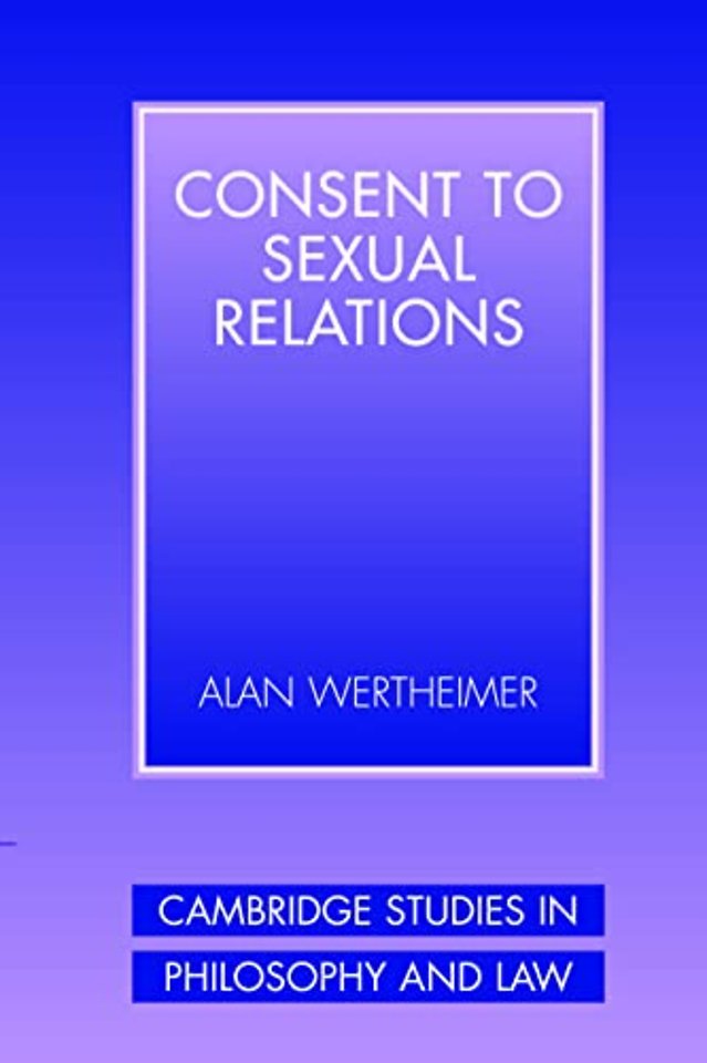 Consent to Sexual Relations