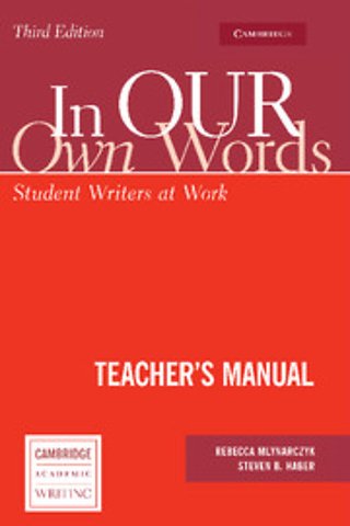 In our own Words Teacher's Manual