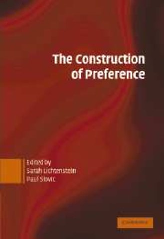 The Construction of Preference