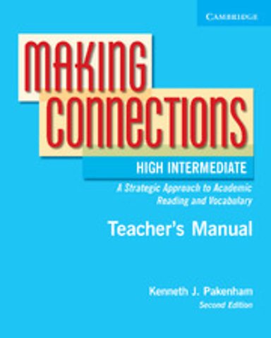 Making Connections High Intermediate Teacher's Manual