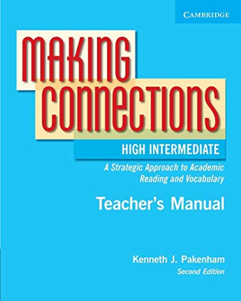 Making Connections High Intermediate Teacher's Manual