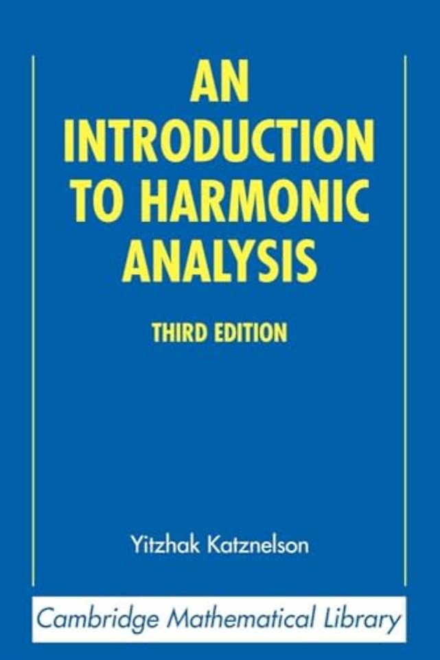 An Introduction to Harmonic Analysis