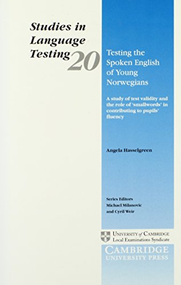 Testing the Spoken English of Young Norwegians