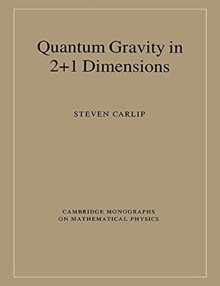 Quantum Gravity in 2+1 Dimensions