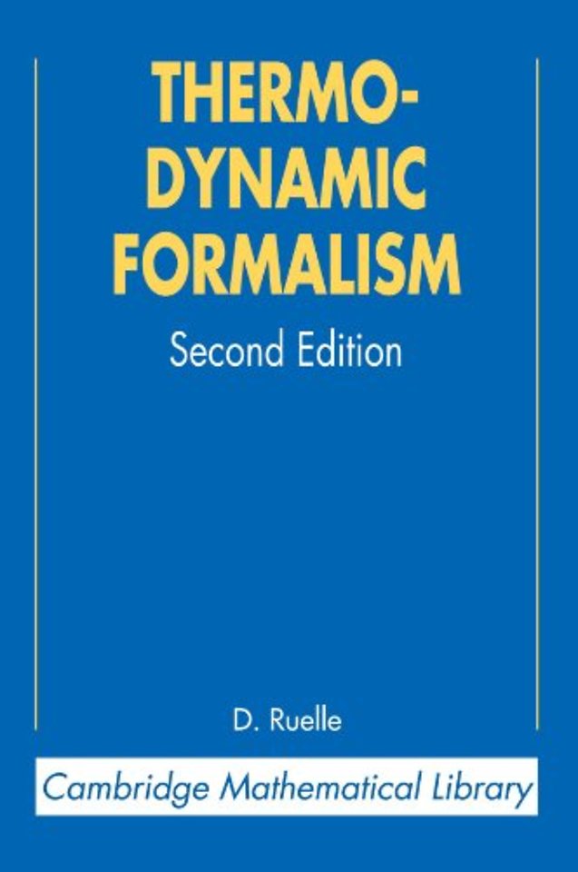 Thermodynamic Formalism