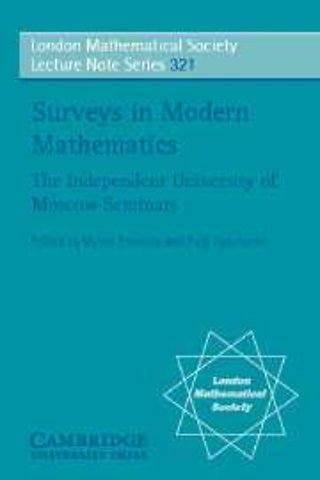 Surveys in Modern Mathematics