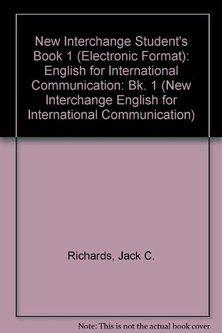 New Interchange Student's Book 1 (Electronic Format)