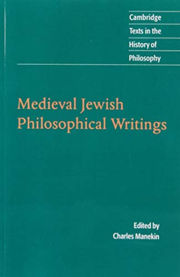 Medieval Jewish Philosophical Writings