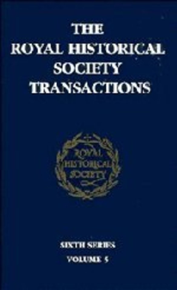 Transactions of the Royal Historical Society: Volume 5