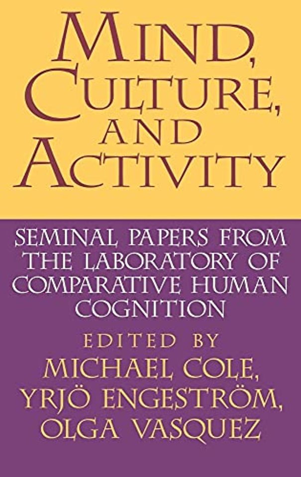 Mind, Culture, and Activity