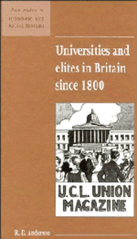 Universities and Elites in Britain since 1800