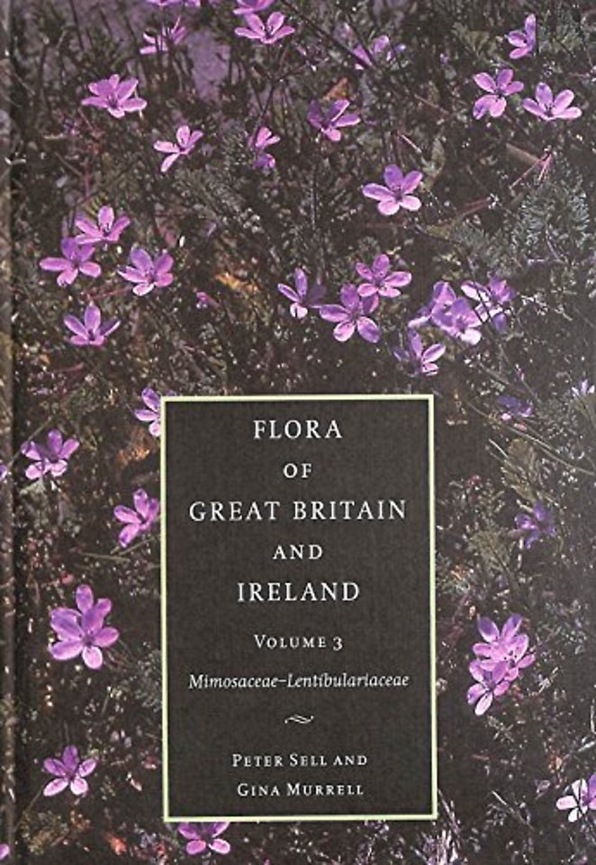 Flora of Great Britain and Ireland: Volume 3, Mimosaceae - Lentibulariaceae