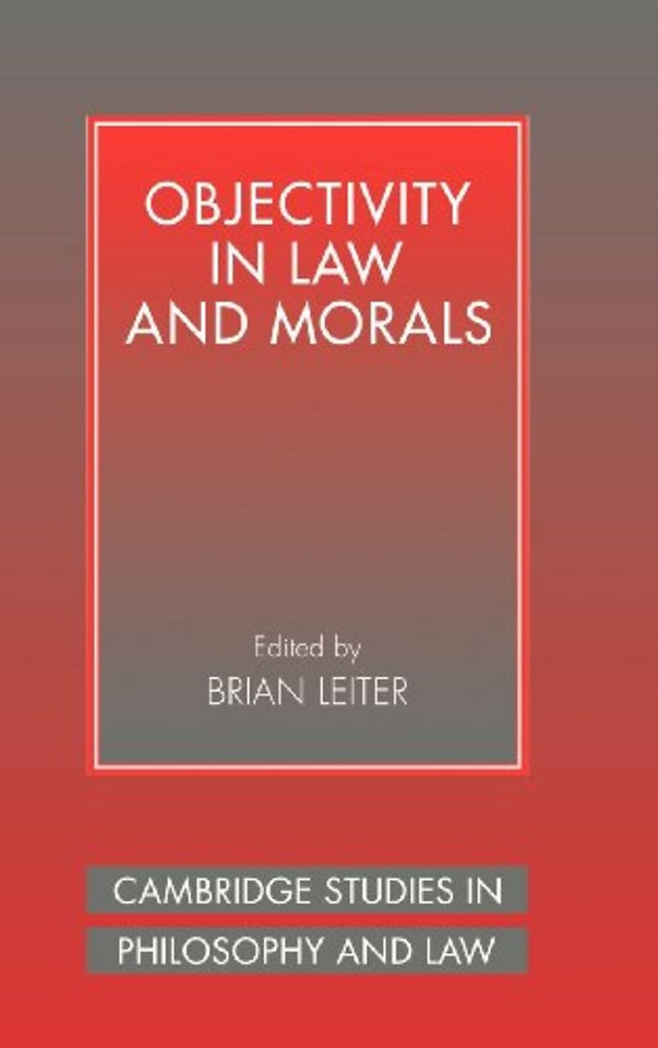 Objectivity in Law and Morals