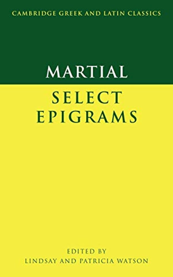Martial: Select Epigrams