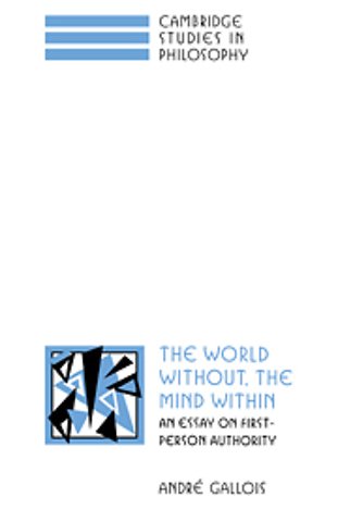 The World Without, the Mind Within