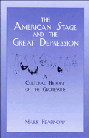 The American Stage and the Great Depression