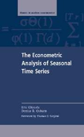 The Econometric Analysis of Seasonal Time Series
