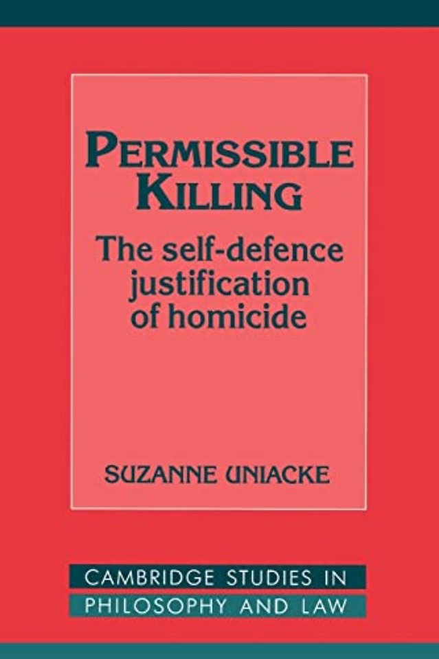 Permissible Killing