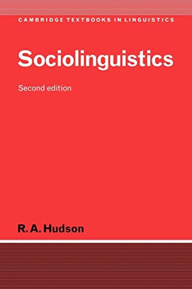 Sociolinguistics