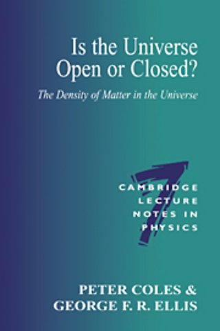 Is the Universe Open or Closed?