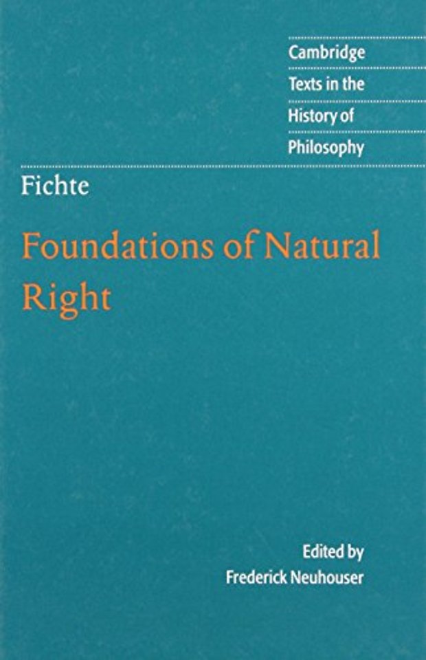 Foundations of Natural Right
