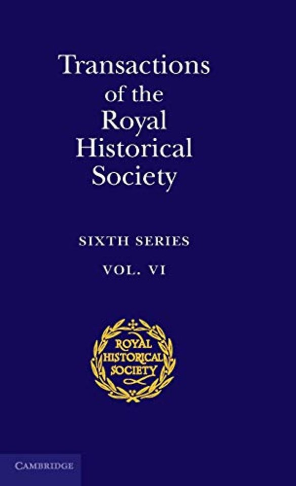 Transactions of the Royal Historical Society: Volume 6