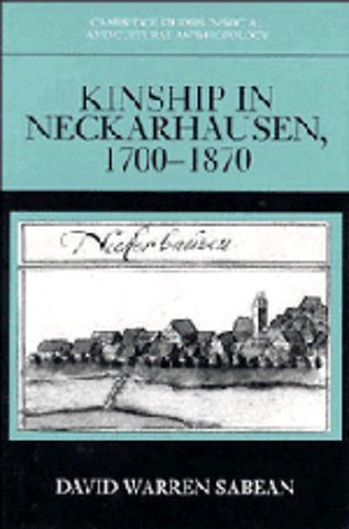 Kinship in Neckarhausen, 1700–1870