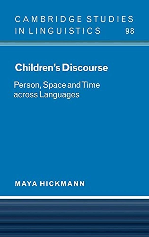 Children's Discourse